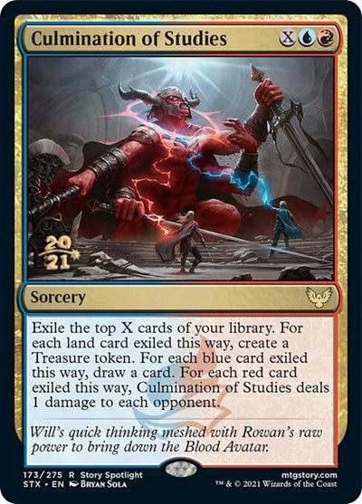 Culmination of Studies (Promos: Prerelease Cards) Light Play Foil