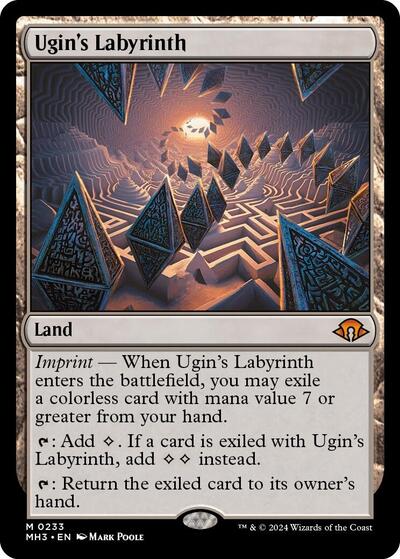Ugin's Labyrinth (Modern Horizons 3) Near Mint Foil