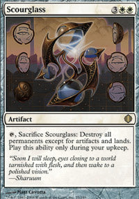 Scourglass (Shards of Alara) Heavy Play Foil