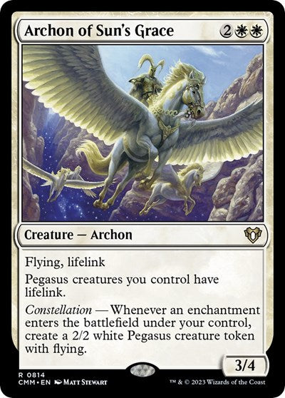 Archon of Sun's Grace (Commander Masters) Near Mint