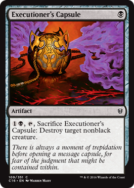 Executioner's Capsule (Commander 2016 Edition) Near Mint