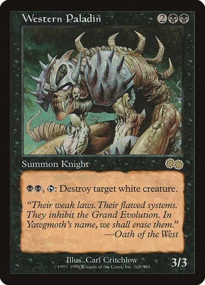 Western Paladin (Urza's Saga) Light Play