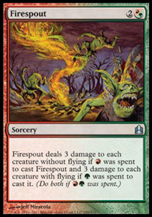 Firespout (Commander) Light Play