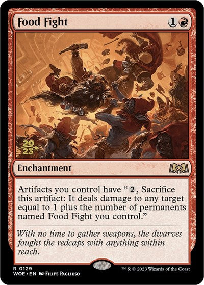 Food Fight (Promos: Prerelease Cards) Near Mint Foil
