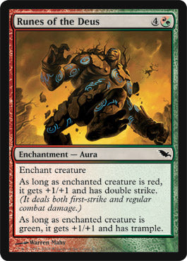 Runes of the Deus (Shadowmoor) Heavy Play