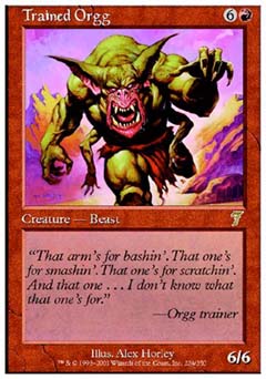 Trained Orgg (7th Edition) Damaged / Poor