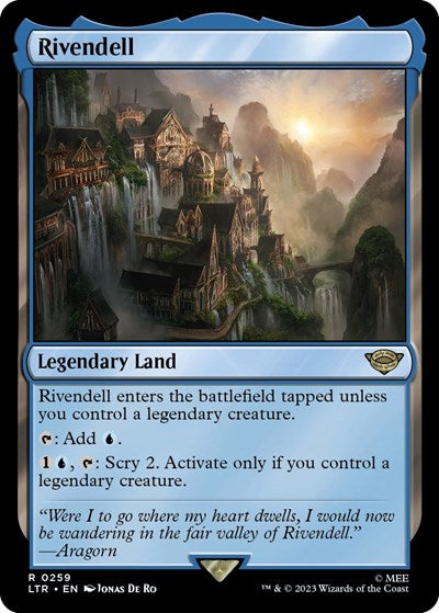 Rivendell (Universes Beyond: The Lord of the Rings: Tales of Middle-earth) Medium Play