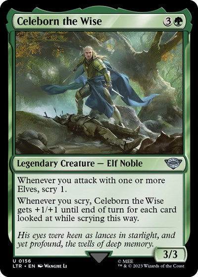 Celeborn the Wise (Universes Beyond: The Lord of the Rings: Tales of Middle-earth) Damaged / Poor