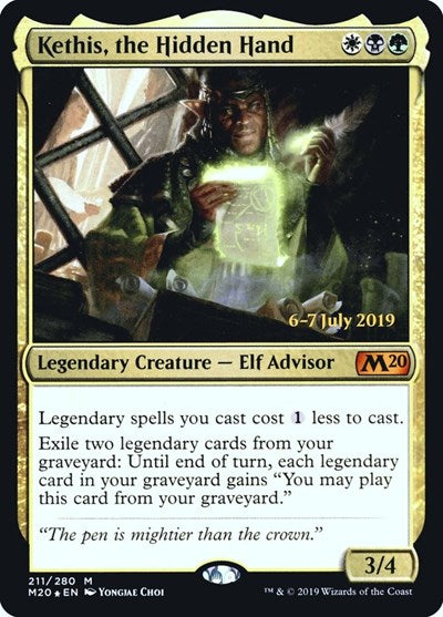 Kethis, the Hidden Hand (Promos: Prerelease Cards) Near Mint Foil