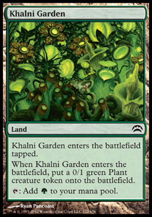 Khalni Garden (Planechase 2012) Medium Play