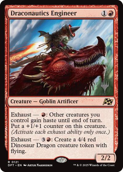 Draconautics Engineer (Promo Pack: Aetherdrift) Near Mint Foil