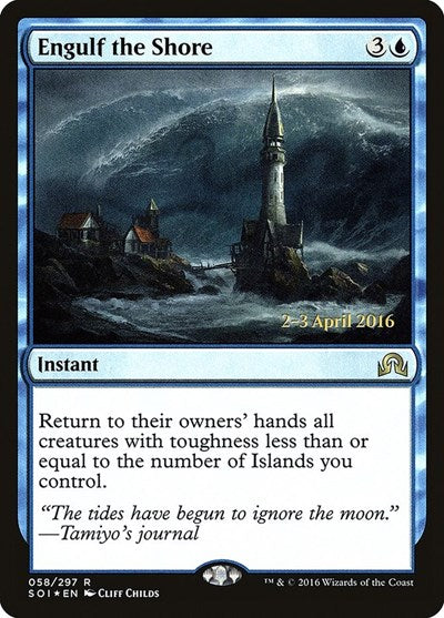 Engulf the Shore (Promos: Prerelease Cards) Medium Play Foil