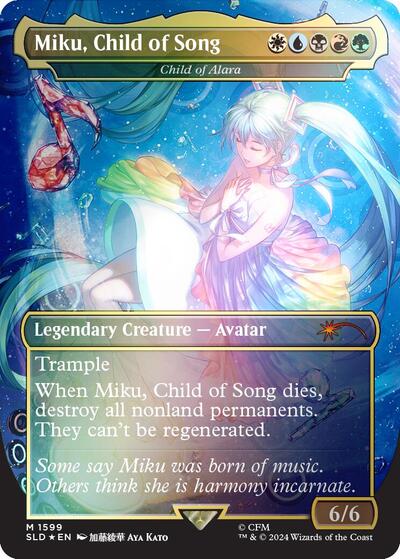 Miku Child of Song Child of Alara Rainbow Foil|2|0|0.00