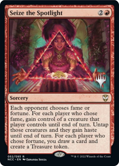 Seize the Spotlight (Promo Pack: Streets of New Capenna) Near Mint Foil