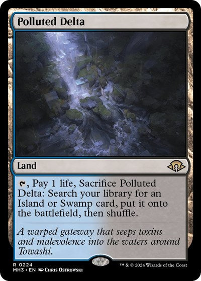 Polluted Delta (Modern Horizons 3) Light Play Foil