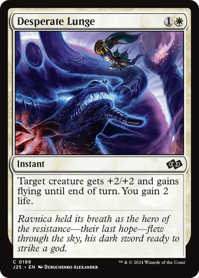 Desperate Lunge (Foundations Jumpstart) Light Play