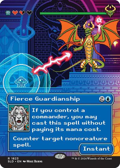 Fierce Guardianship (Secret Lair) Light Play