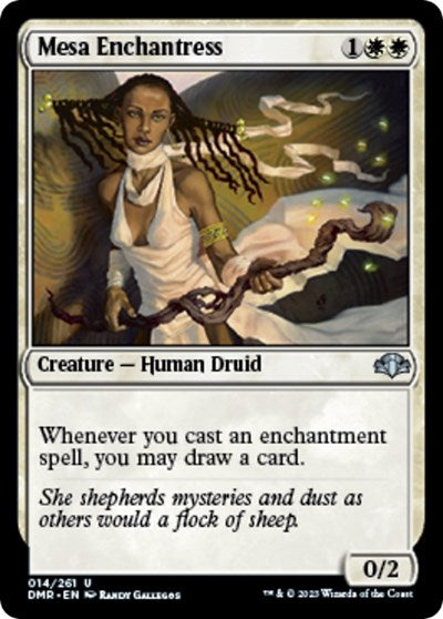 Mesa Enchantress (Dominaria Remastered) Near Mint