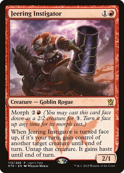 Jeering Instigator (Promos: Ugin's Fate) Medium Play