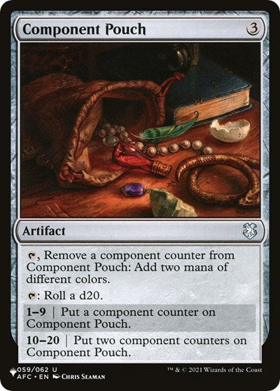 Component Pouch (The List) Light Play