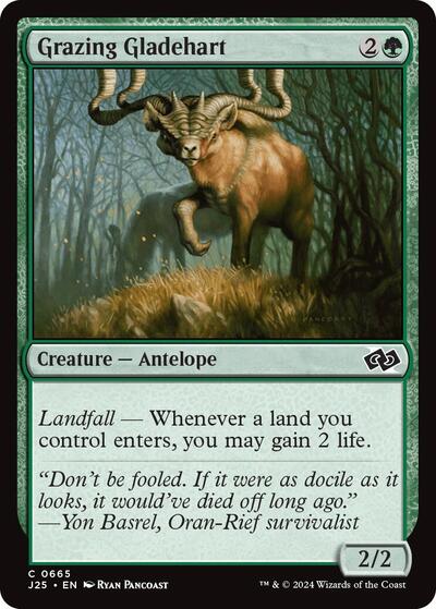 Grazing Gladehart (Foundations Jumpstart) Near Mint