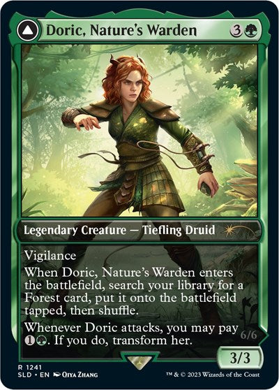 Doric, Nature's Warden (Secret Lair) Medium Play Foil