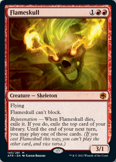 Flameskull (Adventures in the Forgotten Realms) Near Mint Foil