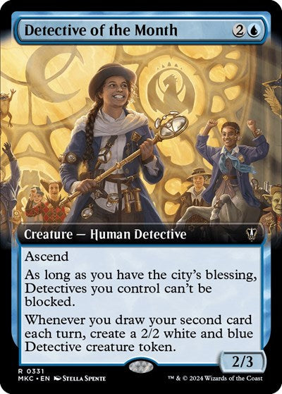 Detective of the Month (Extended Art) (Commander: Murders at Karlov Manor) Near Mint