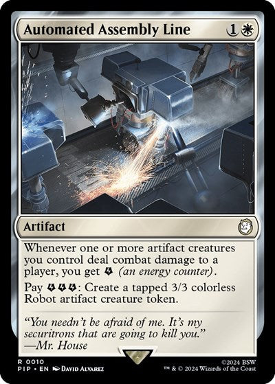 Automated Assembly Line (Universes Beyond: Fallout) Light Play Foil