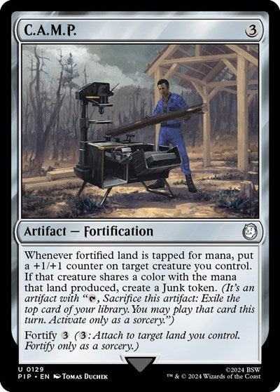 C.A.M.P. (Universes Beyond: Fallout) Near Mint Foil