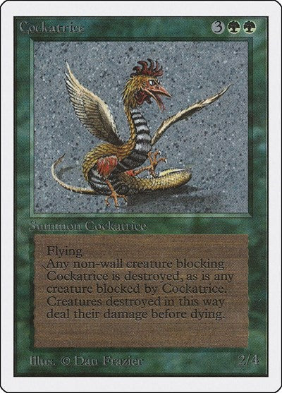 Cockatrice (Unlimited) Medium Play