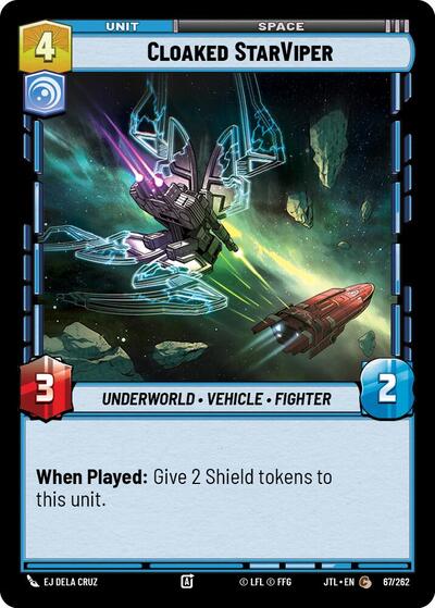 Cloaked StarViper (Jump to Lightspeed) Near Mint
