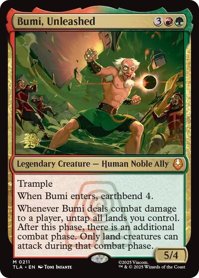 Bumi, Unleashed (Promos: Prerelease Cards) Near Mint Foil