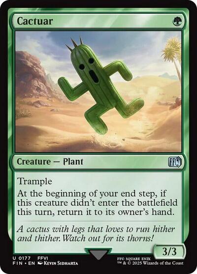 Cactuar (Universes Beyond: FINAL FANTASY) Medium Play Foil