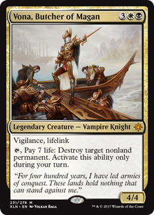Vona, Butcher of Magan (Ixalan) Near Mint Foil