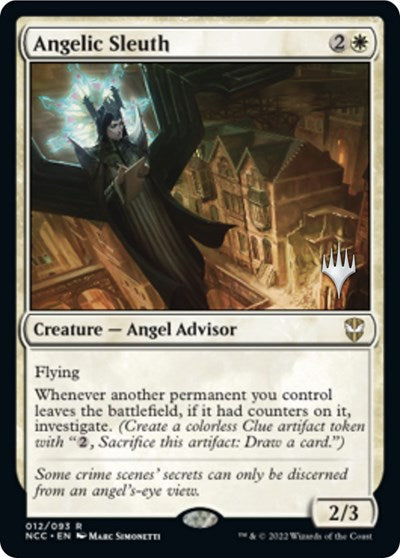 Angelic Sleuth (Promo Pack: Streets of New Capenna) Medium Play Foil
