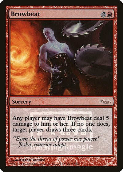 Browbeat (Promos: FNM) Light Play Foil