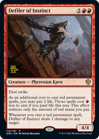 Defiler of Instinct (Promos: Prerelease Cards) Near Mint Foil