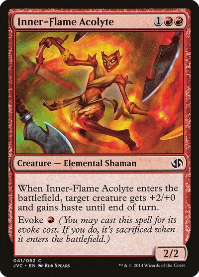 Inner-Flame Acolyte (Duel Decks: Anthology) Light Play