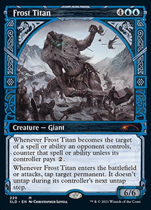Frost Titan (Secret Lair) Light Play