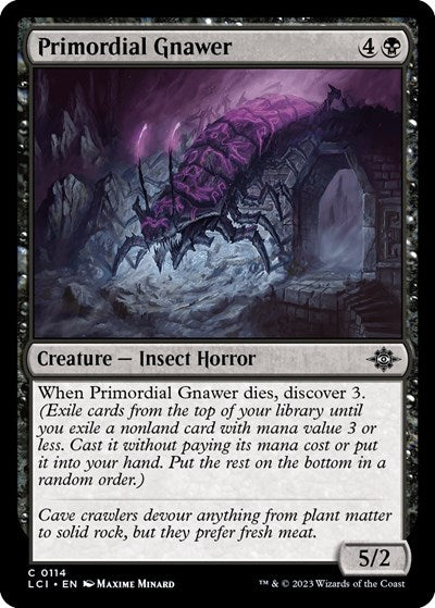 Primordial Gnawer (The Lost Caverns of Ixalan) Light Play