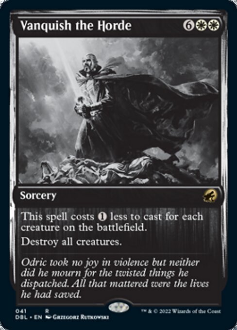 Vanquish the Horde (Innistrad: Double Feature) Light Play Foil