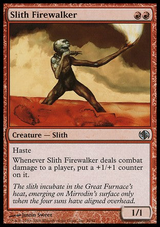 Slith Firewalker (Duel Decks: Jace vs Chandra) Medium Play