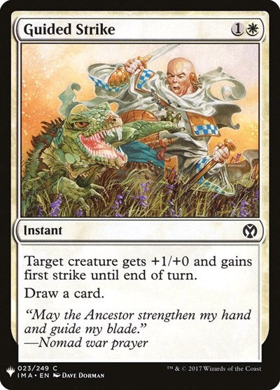 Guided Strike (Mystery Booster) Near Mint