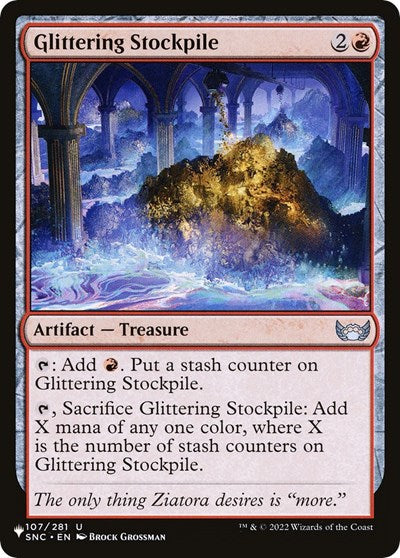Glittering Stockpile (The List) Near Mint
