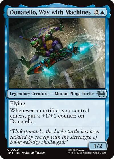 Donatello, Way with Machines (Teenage Mutant Ninja Turtles) Near Mint