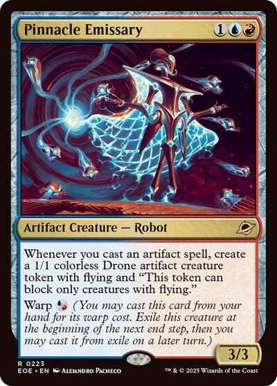 Pinnacle Emissary (Edge of Eternities) Near Mint Foil