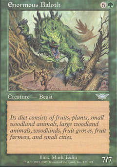 Enormous Baloth (Legions) Light Play Foil