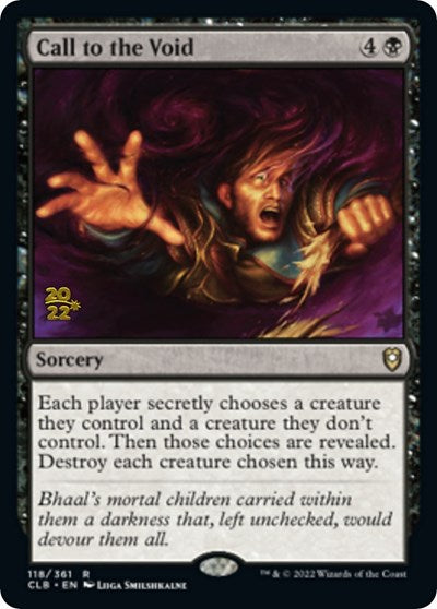 Call to the Void (Promos: Prerelease Cards) Near Mint Foil