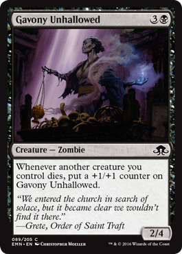 Gavony Unhallowed (Eldritch Moon) Light Play